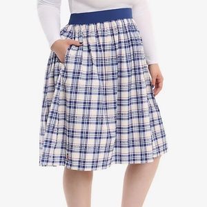 Doctor Who Plaid Skirt